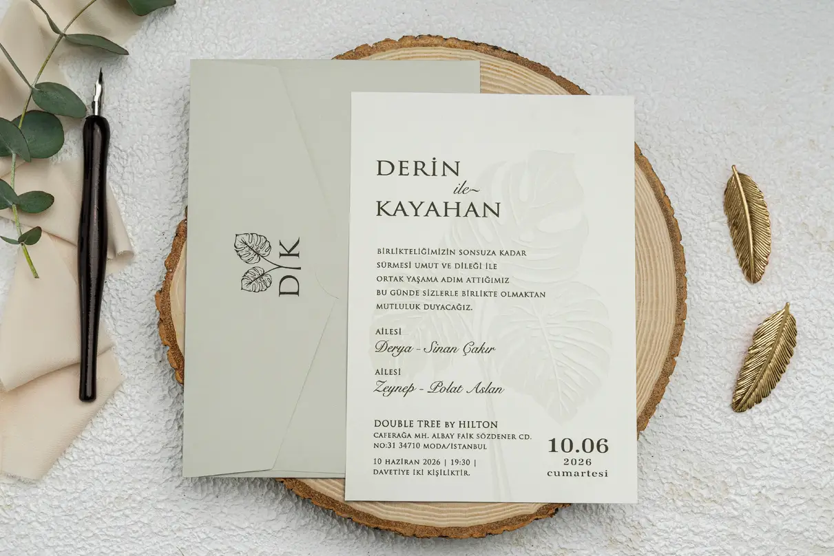 EKONOM 9269 Davetiye